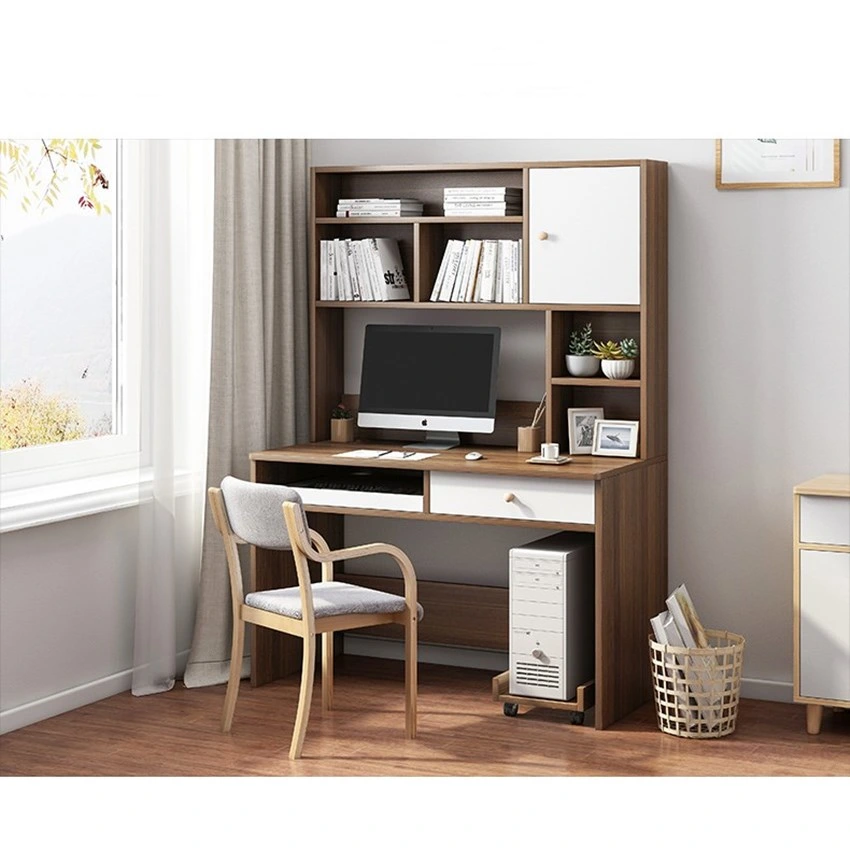Mesa de computador simples minimalista moderno mobiliário de escritório