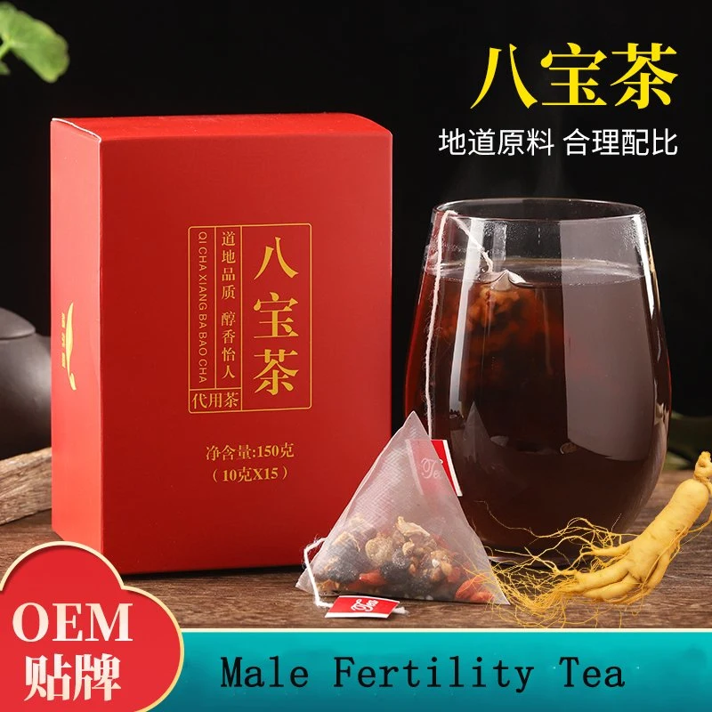 Ба Бао Ча здравоохранения Китая чай экстракт женьшеня корня шелковицы фруктовый травяной чай по признаку пола для мужчины