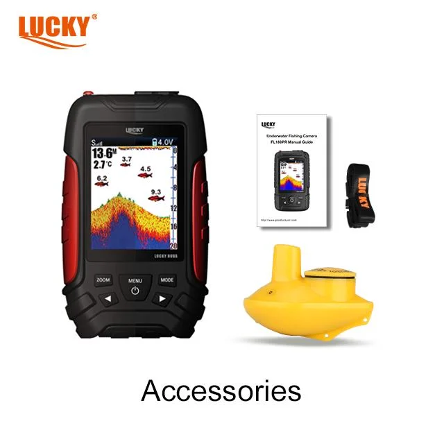 Lucky Sports Accessories Fish Finder Portable Fish Finer FL168lic-W