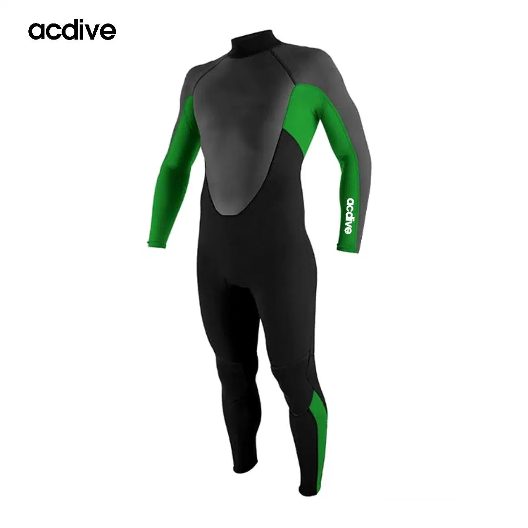 Buceo profesional Surf Buceo personalizado Snorkeling vela 3mm elástico Neopreno Hombre Wetsuit