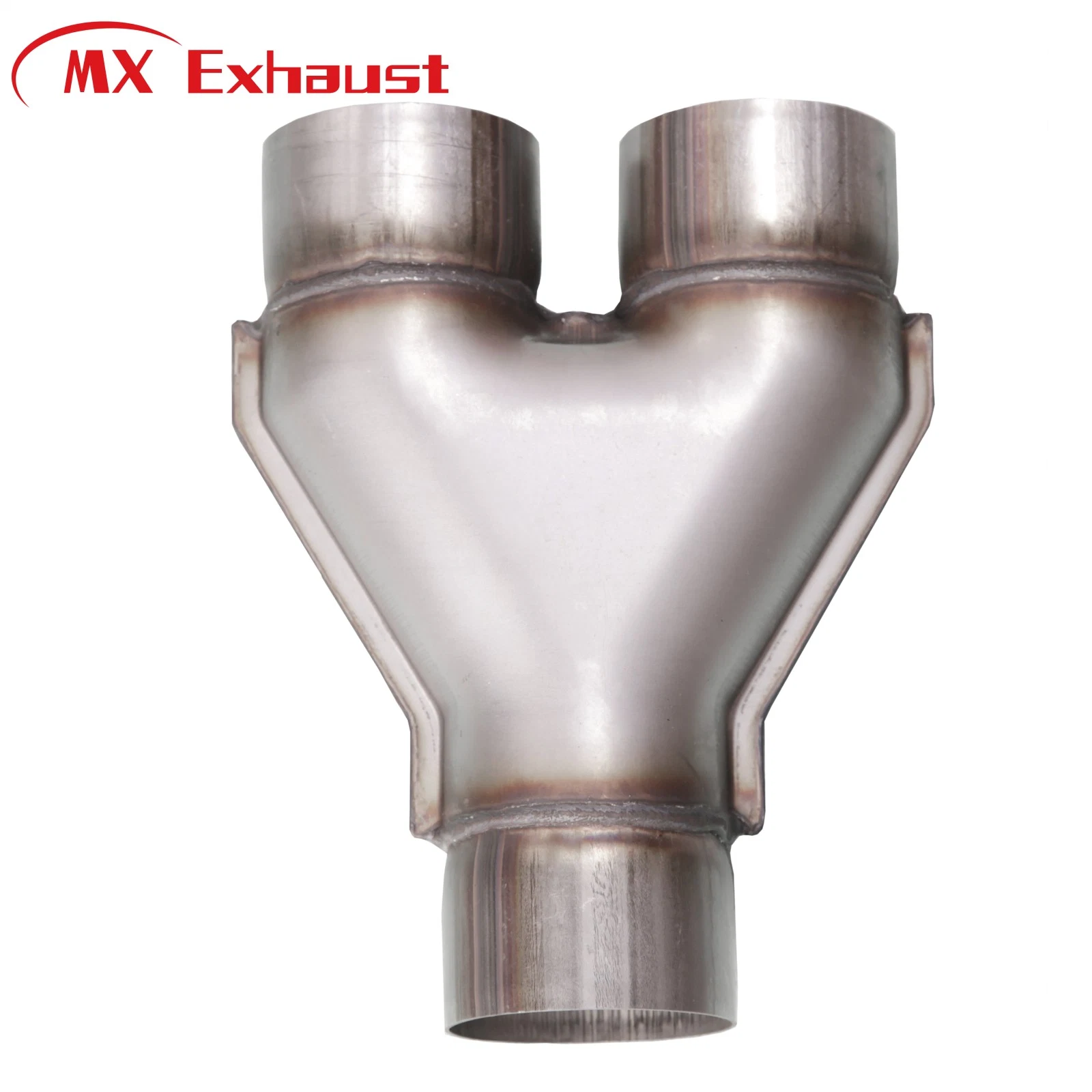 High Performance Car Exhaust Pipe Stainless Steel Exhaust Y Pipe Y Branch Pipe Fitting for Cars