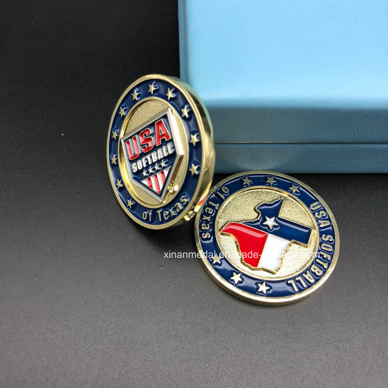 Custom American Souvenir Coin Metal Enamel