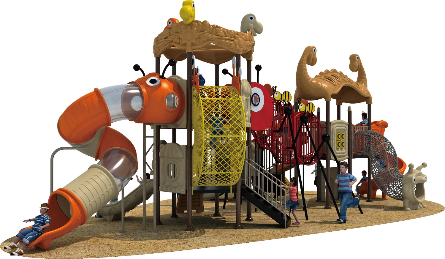 Ant Drilling S Slide Climbing Children's Play Equipment