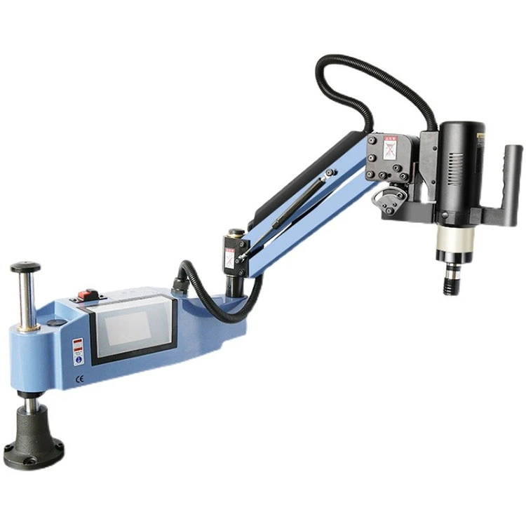 M4-M24 Powerful High Speed Sheet Metal Multifunctional Flex Arm Electric Tapping Machine