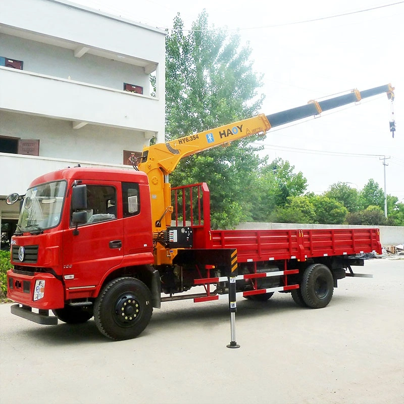 Four-Section Telescopic Boom Man Lift Crane Can Be Customized Electric Truck Crane Truck Sales