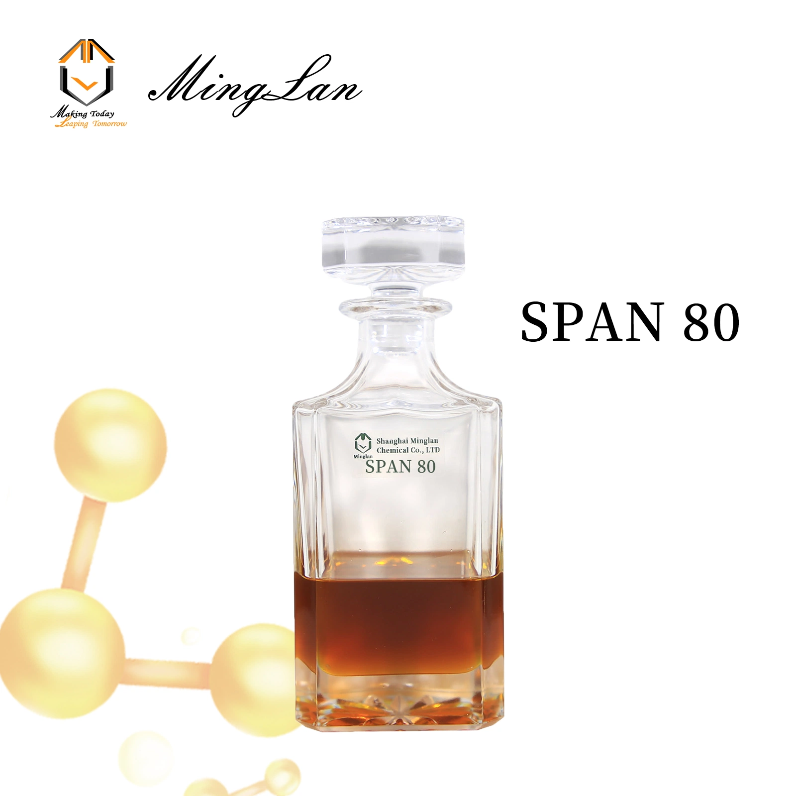 Propiedades antimonopolio del span80 como aceite mineral y lubricante sintético monooleato de Sorbitol