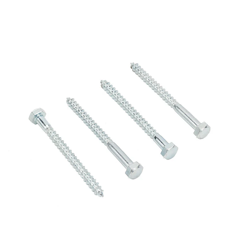 Stainless Steel Hex Head Wood Screws DIN 571