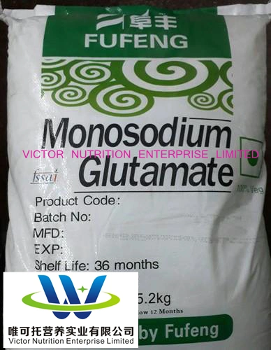 Additif de condiments Glutamate monosodique 99 Additif alimentaire Msg