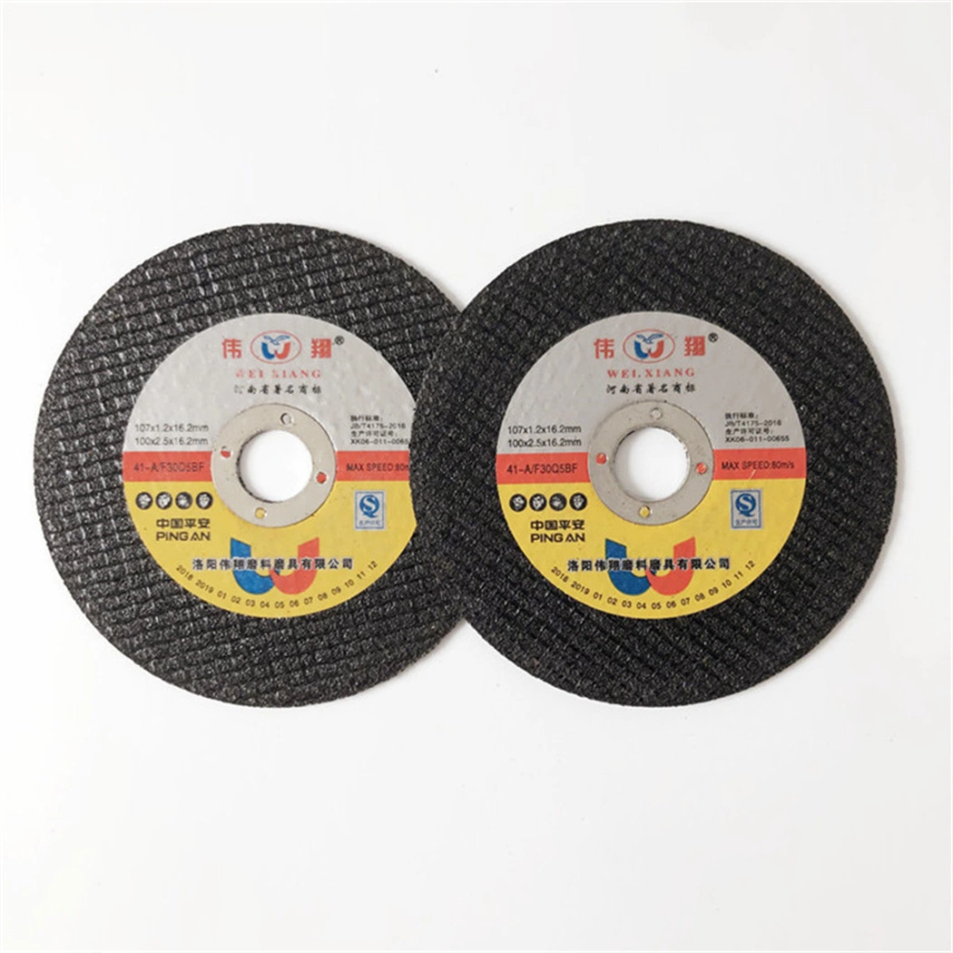 4" Flat Cutting Wheel for Inox in Metal Tin