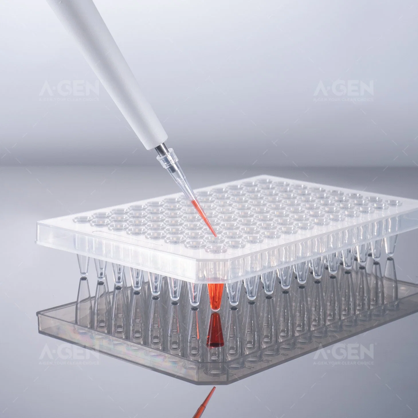 Sterilized Disposable Lab Consumables with Rack Packed, 10UL Universal Pipette Tips