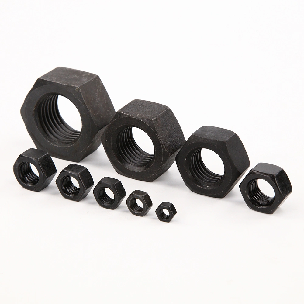 Premium Steel Hex Nuts - Grade 4.8 8.8 12.9 Zinc Plated Carbon Steel Polished Color Nut