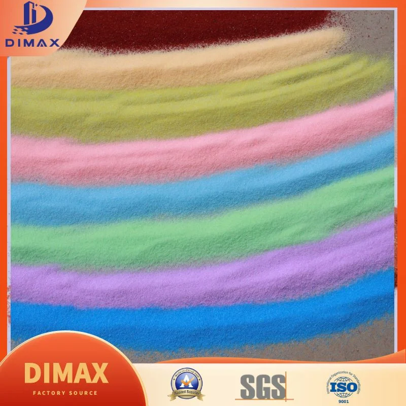 Tinta de cor não Fade Bright Colour Anti-Acides &amp; Alkalis sinterizada areia colorida