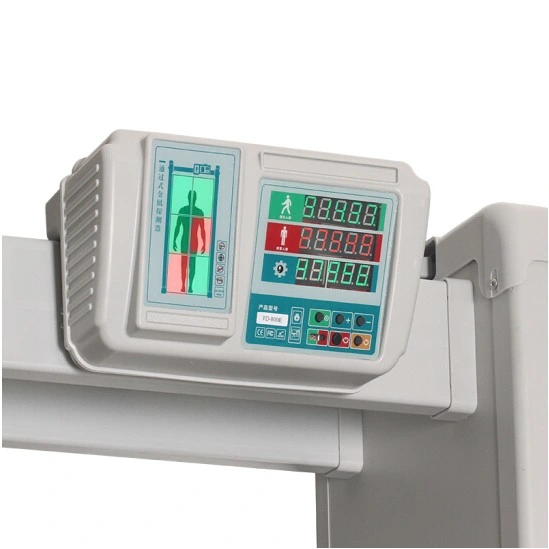 6/12/18 zonas Professional Dfmd Multi-Zone melhor Electronic Security Gates Archway Detetor de metal de passagem digital da estrutura da porta do aeroporto do scanner da carroçaria