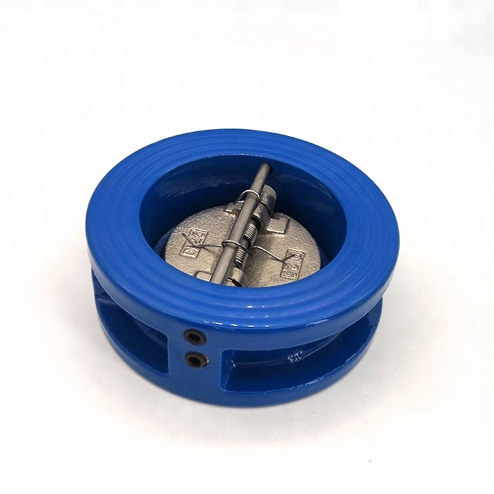 Dn1000 Pn16 Ductile Cast Iron Dual Disc Wafer Type Check Valve