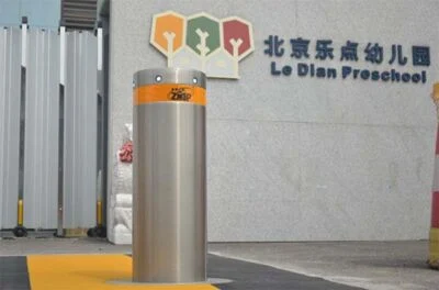 304/316 Stainless Steel Flexible Rising Bollards for Traffic Security Solution