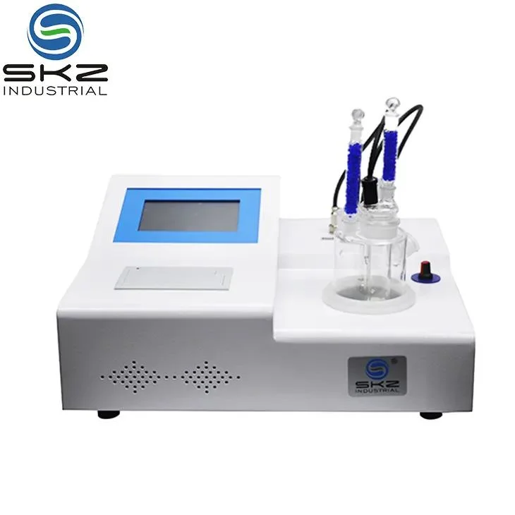 Skz1038b High quality/High cost performance  Digital Auto ASTM D 1744 ISO 760 Karl Fischer Titrator Test Meter Instrument