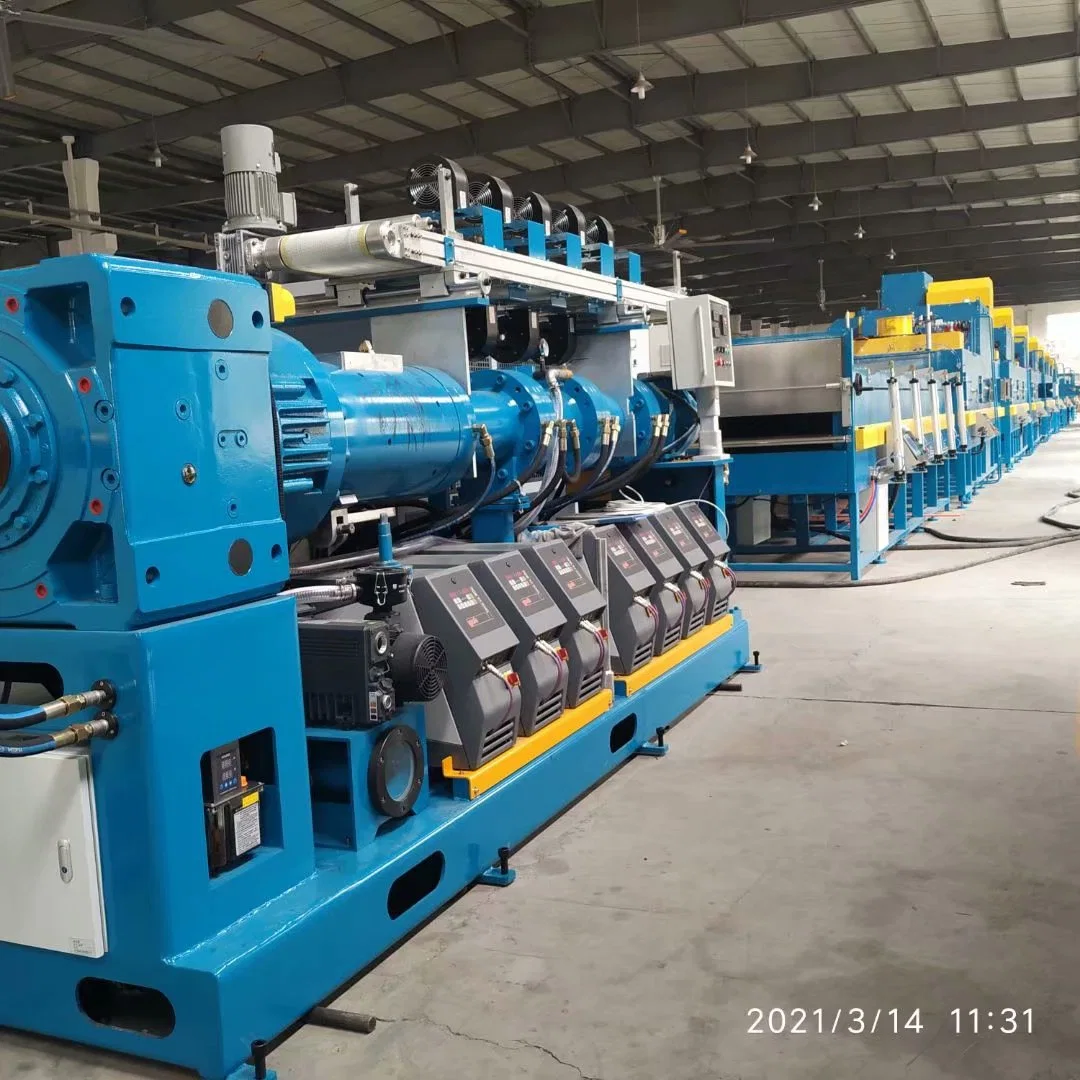 Air Conditioning Insulation Pipe and Sheet Extrusion Vulcanization Machine