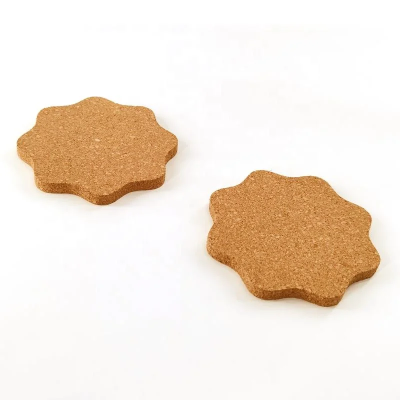 Apple Shaped Unframed Natural Cork Board for Wall Bulletin