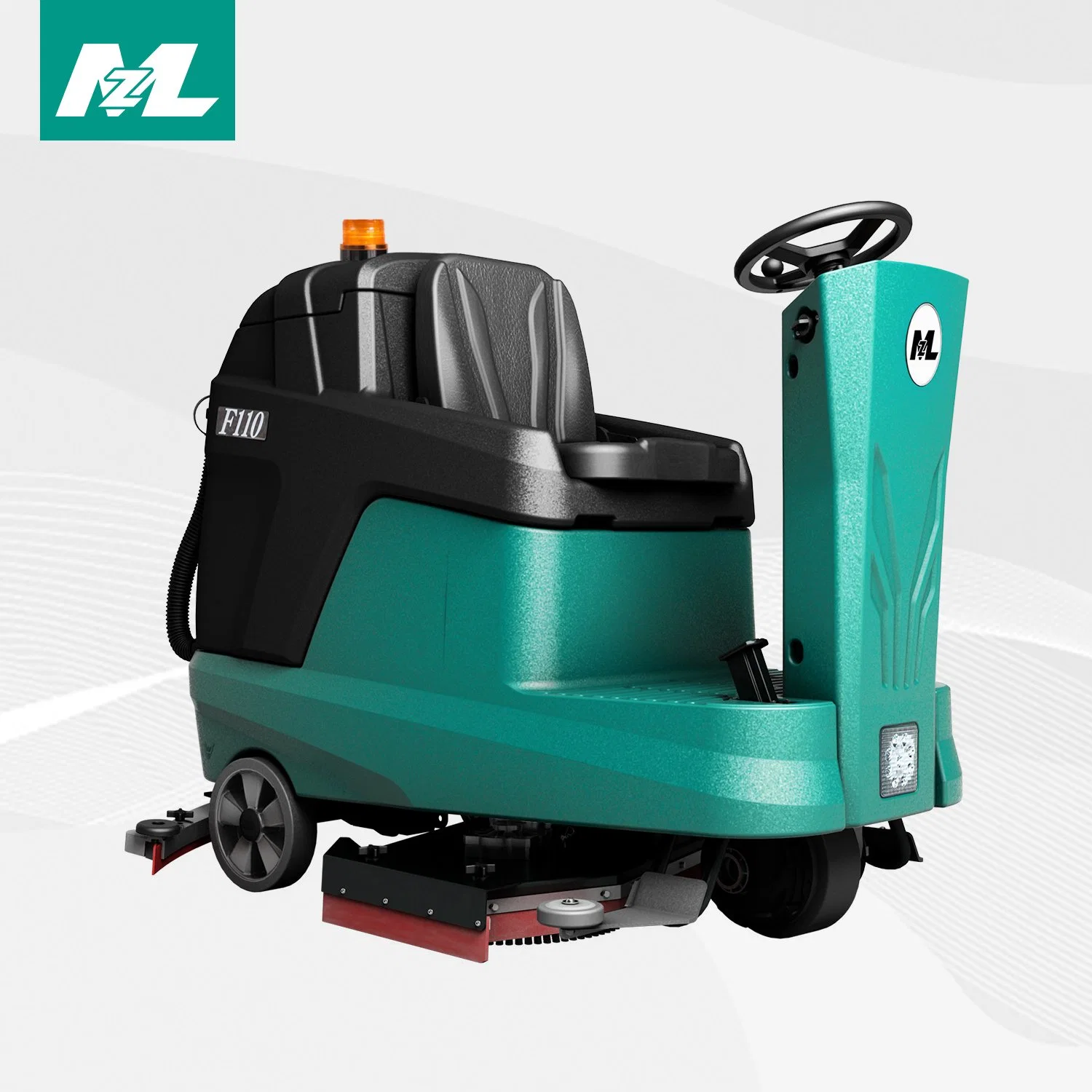 Automatic Ride-on Floor Scrubber Machine Commercial Sweeper Cleaning Equipment