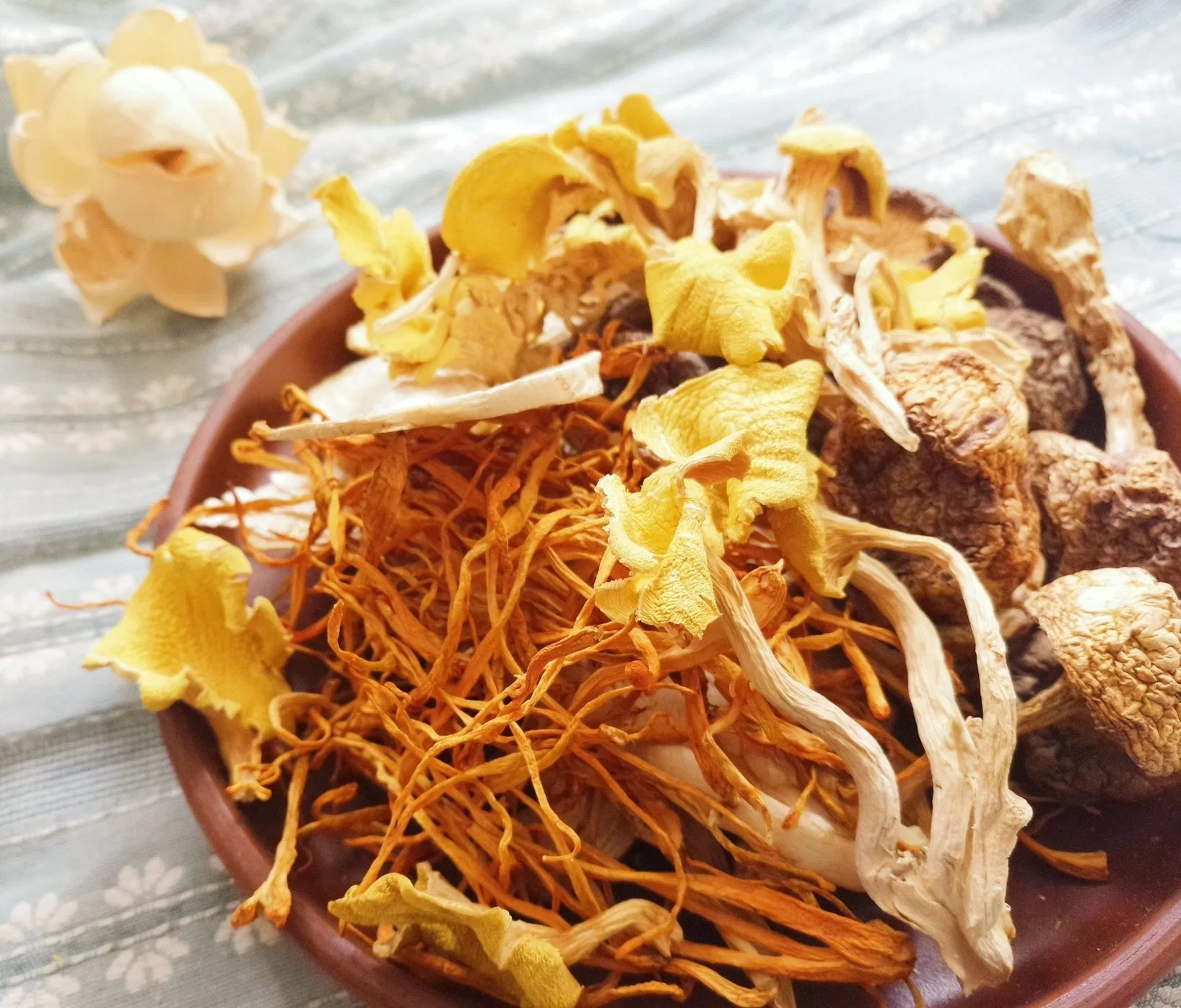 Premium Dried Medicinal Cordyceps Healthy Mushroom