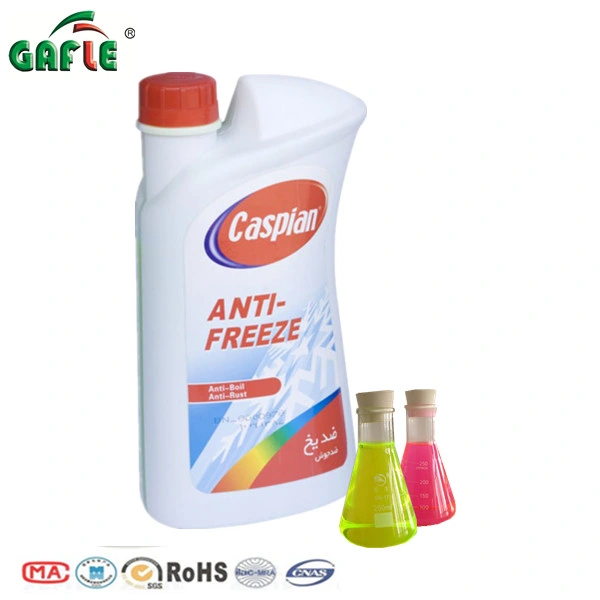 L'éthylène glycol Gafle radiateur de liquide de refroidissement antigel 1,5 kg huile de lubrification