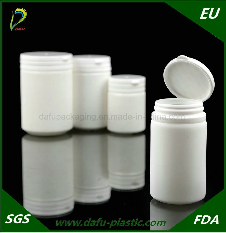 Plastic Packaging 75ml HDPE Plastic Pink Gum Bottle with Tearing Cap