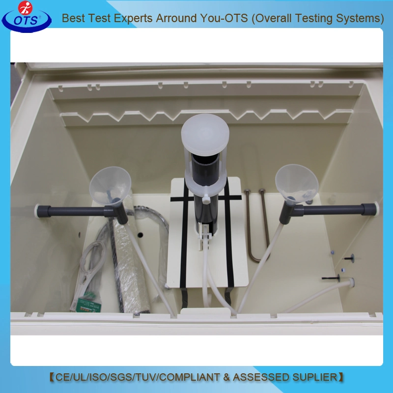 Chambre d'alimentation électronique et de verre Instrument de test de l'utilisation de sel Testeur de pulvérisation