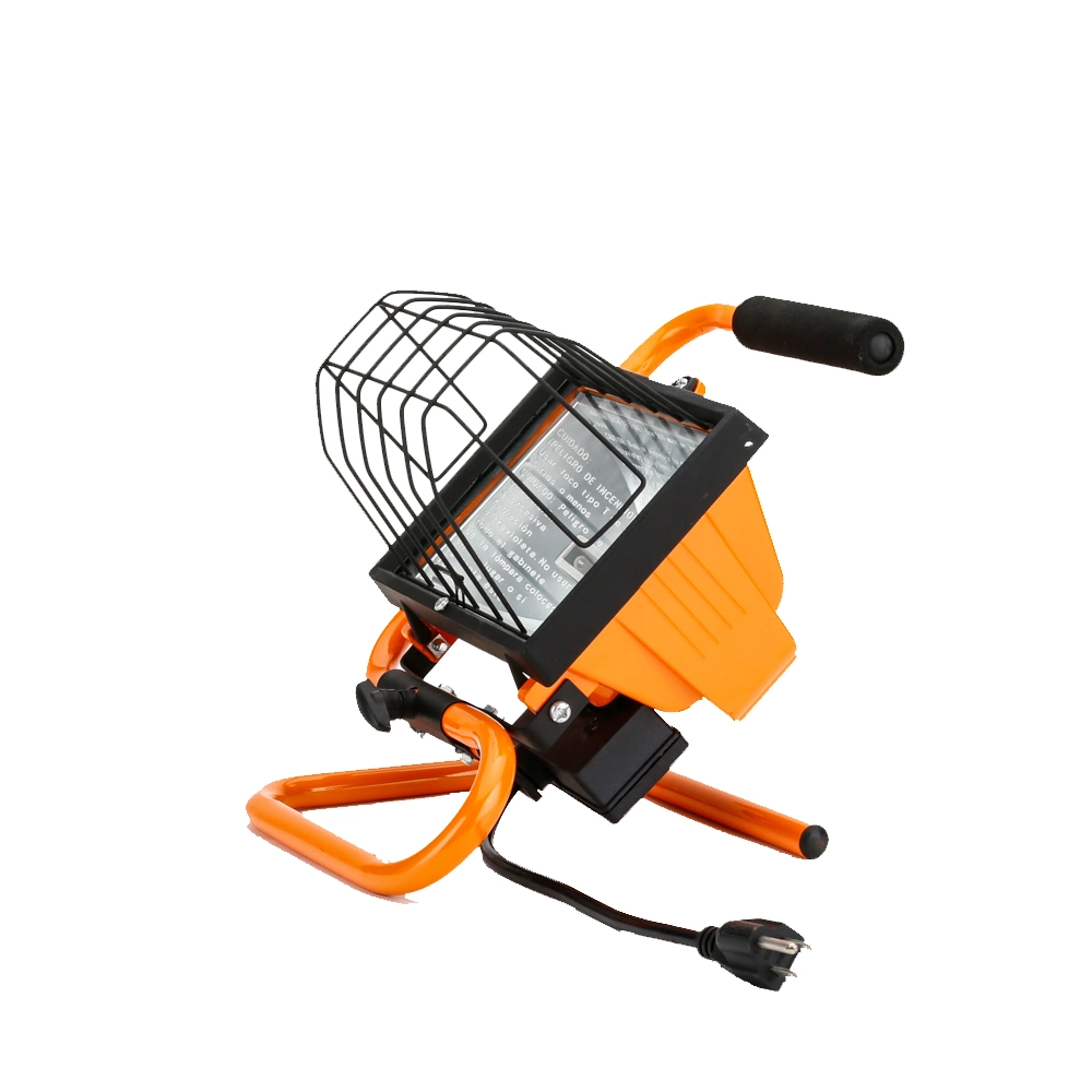 500W Aluminum Color Custom Long Service Life Halogen Work Light