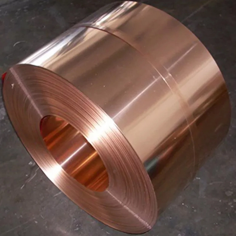 2021 100mm to 1220mm Width Soft Copper Strip Sheet Rolled Coil in Stock