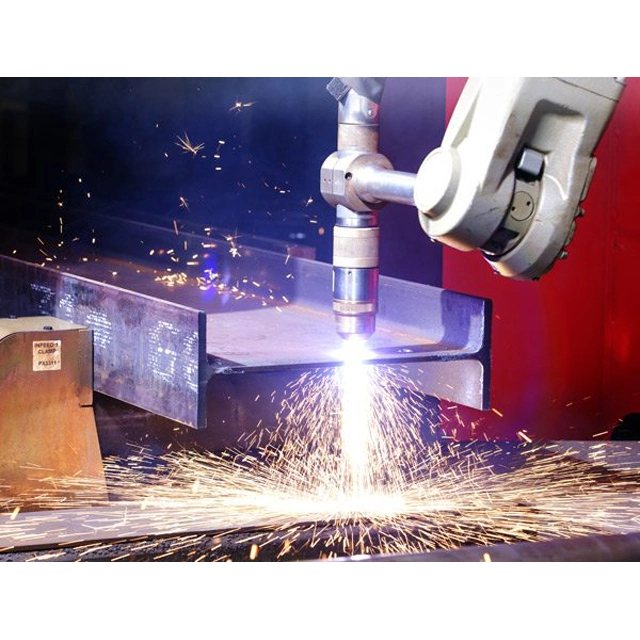 CNC Cutting Machine with Flame Plasma Cutter for H Beam