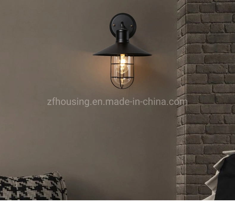 Industrial Loft Vintage Design American Antique Bedside Wall Light Wall for Bedroom