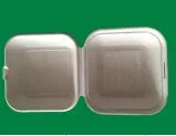 Disposable Biodegradable Bagasse Paper Pulp 450ml Food Container