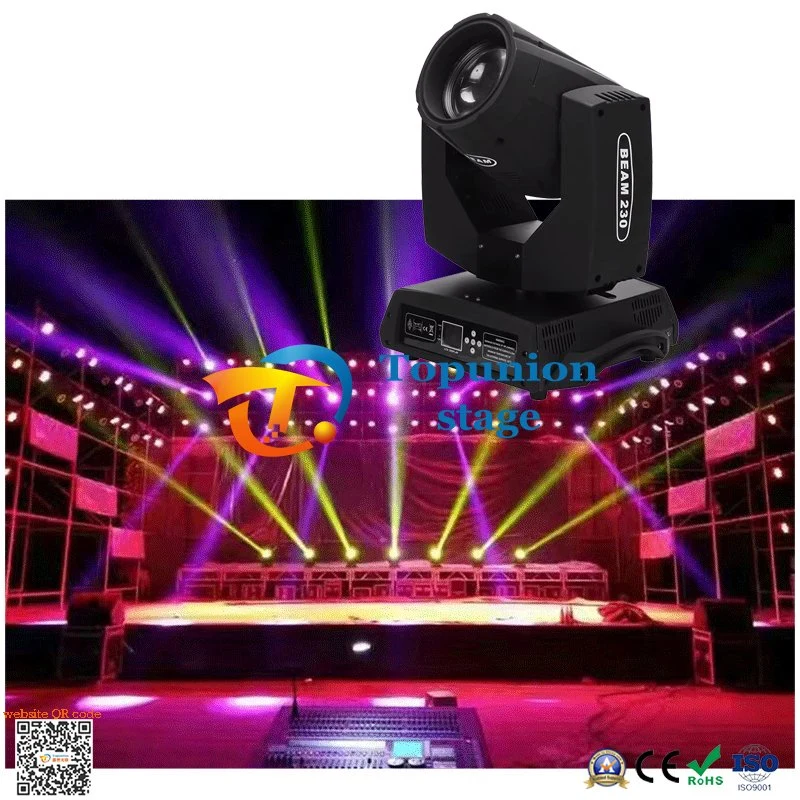 230W Rotating Beam Lighting Bar Wedding Stage Performance Pattern Moving Head Light