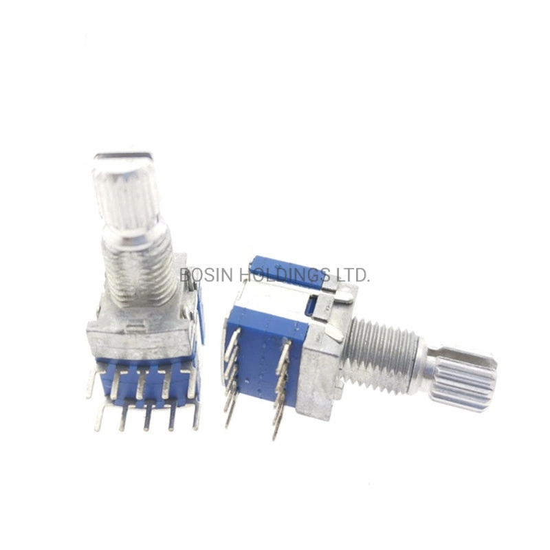 10mm Pulse Switch Rotary Switch for Car Amplifiers, Volume Control and Walkie-Talkie