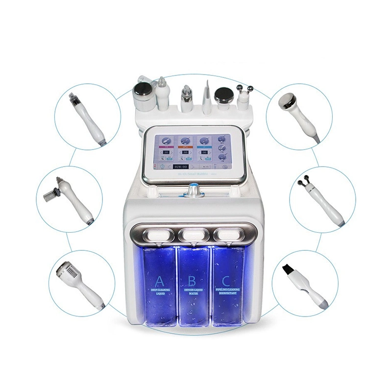6-in-1 H2O2 Hydrogen Oxygen Bubble Facial Deep Clean and Care Machine