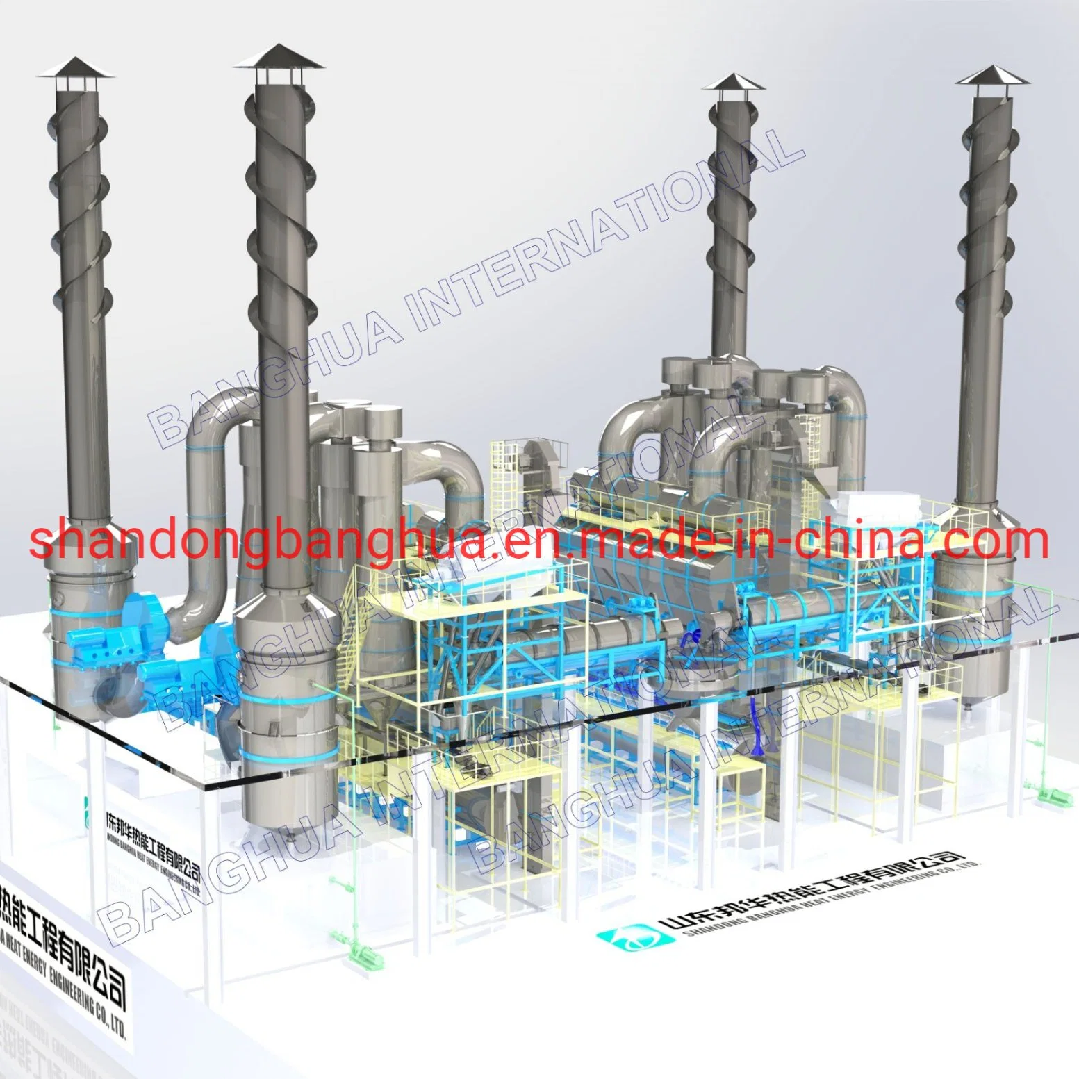 Drying Machine in Industrial Calcium Chloride Granular Production Line