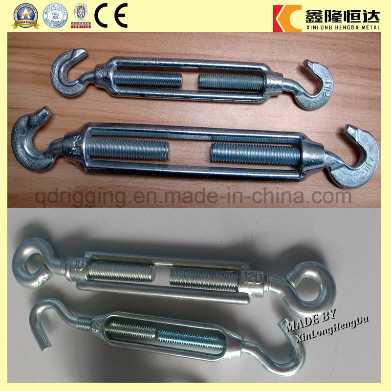 SUS316 DIN 1480 Open Body Turnbuckle with Eye and Eye