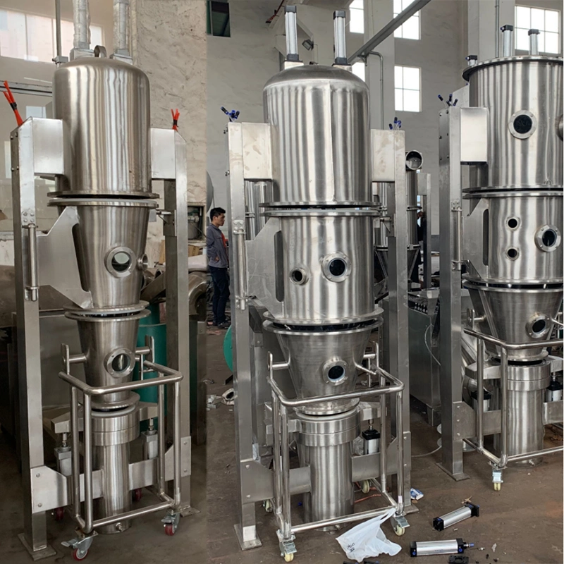 Tianhe FL-60 Series Boiling Spraying Ganoderma Ginkgo Powder Fluid Bed Granulation