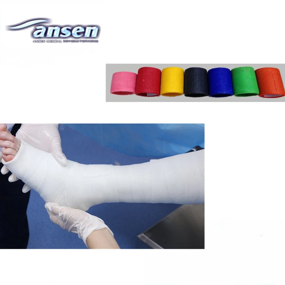 Factory Supply Fiberglass Casting Tape Sterilization Wrap Orthopedic Cast Bandage Fast Moving Hospital Consumer Products