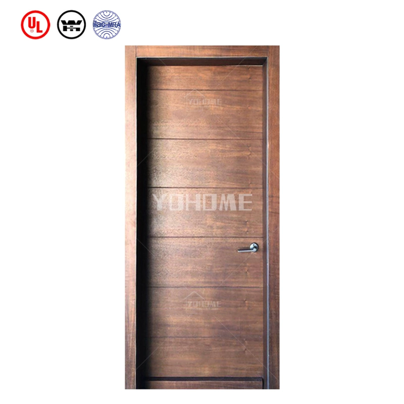 China Top Manufacturer Custom Interior Fire Resistant Doors Timber Fire Rated Door Internal Fire Doors Wooden Fire Door UL