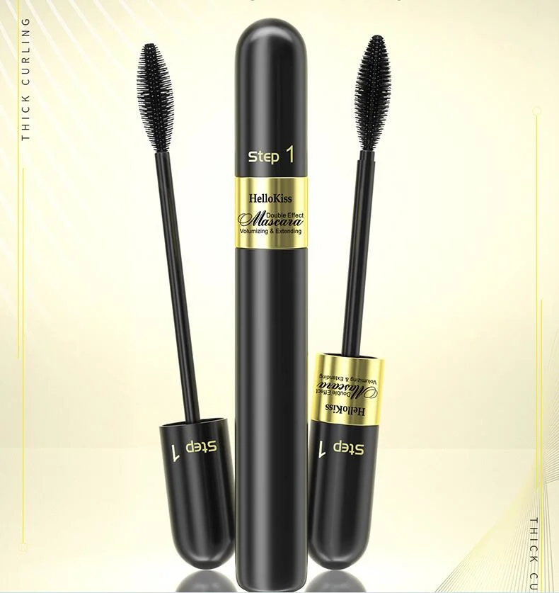 Mascara Waterproof y delgado, Grueso y rizar las pestañas de productos de maquillaje