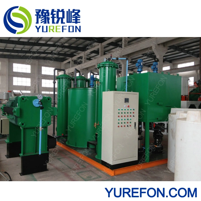 Automatic Plastic Recycling Line, Plastic Auxiliary Equipment Waste Water Recirculating Treatment System