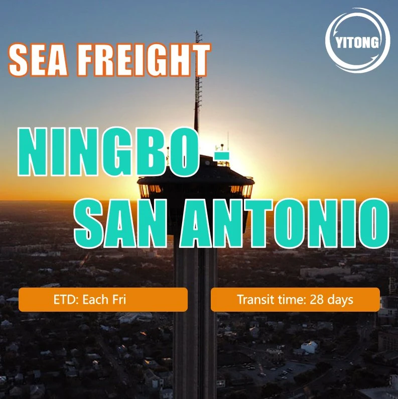 Envío desde Ningbo a San Antonio