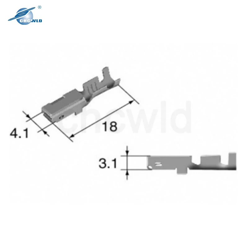 2.8mm Auto Cable Connector Terminal 8100-3395 in Stock 81003395