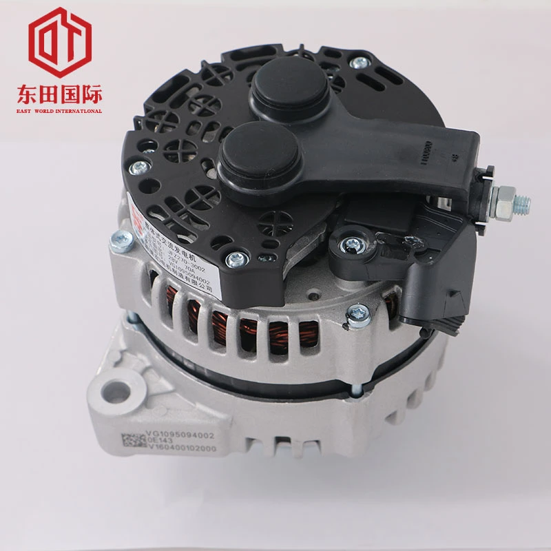 Sinotruk camiones HOWO Partes 24V 5A Alternador Wg1560090012 para Shacman Foton FAW