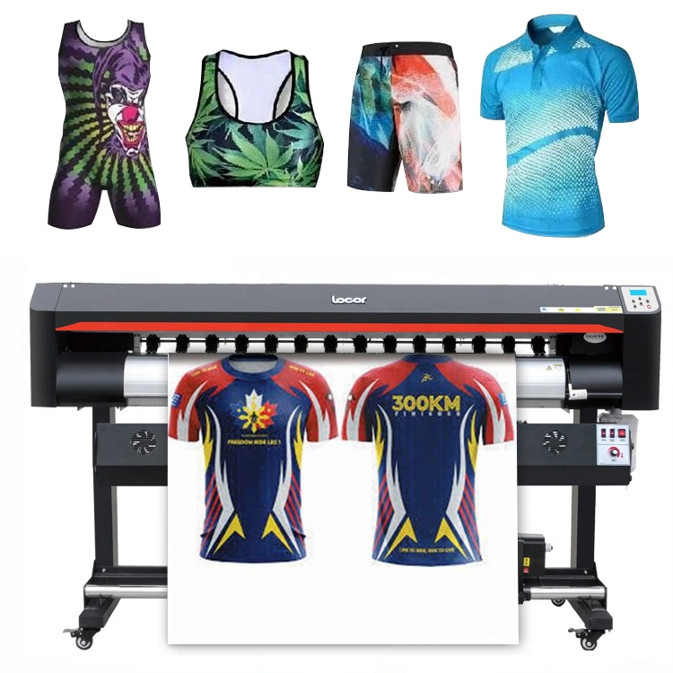 Manufacture Hot Sale T Shirt Jersey Textile Fabrics Large Wide Format Dye Sublimation Plotter Printer