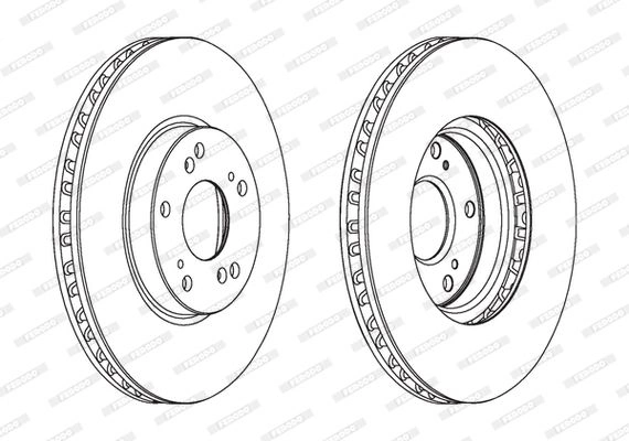 Chinese Factory Supplier Brake Disc for Honda Auto Part 4521-Tl1-G00