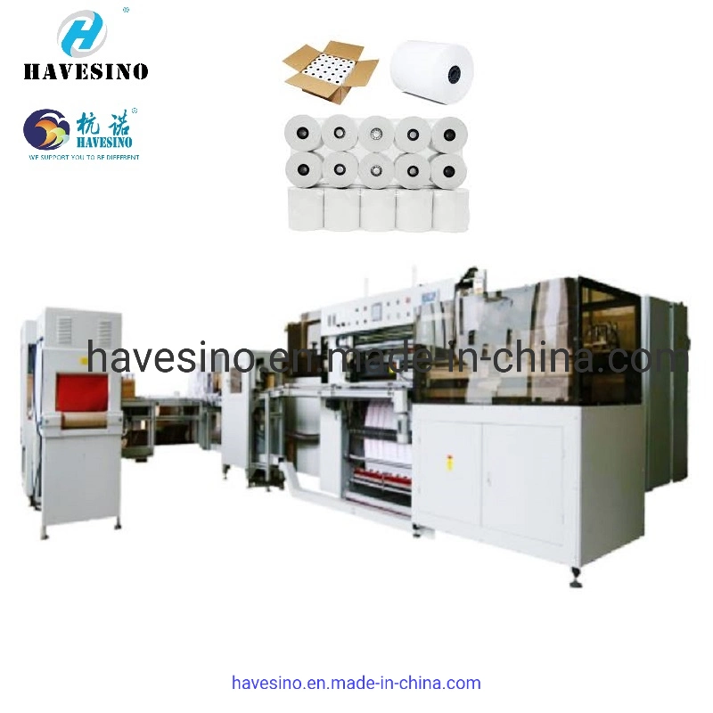 Fully Automatic and Good Quality Thermal POS Paper Slitting Machine