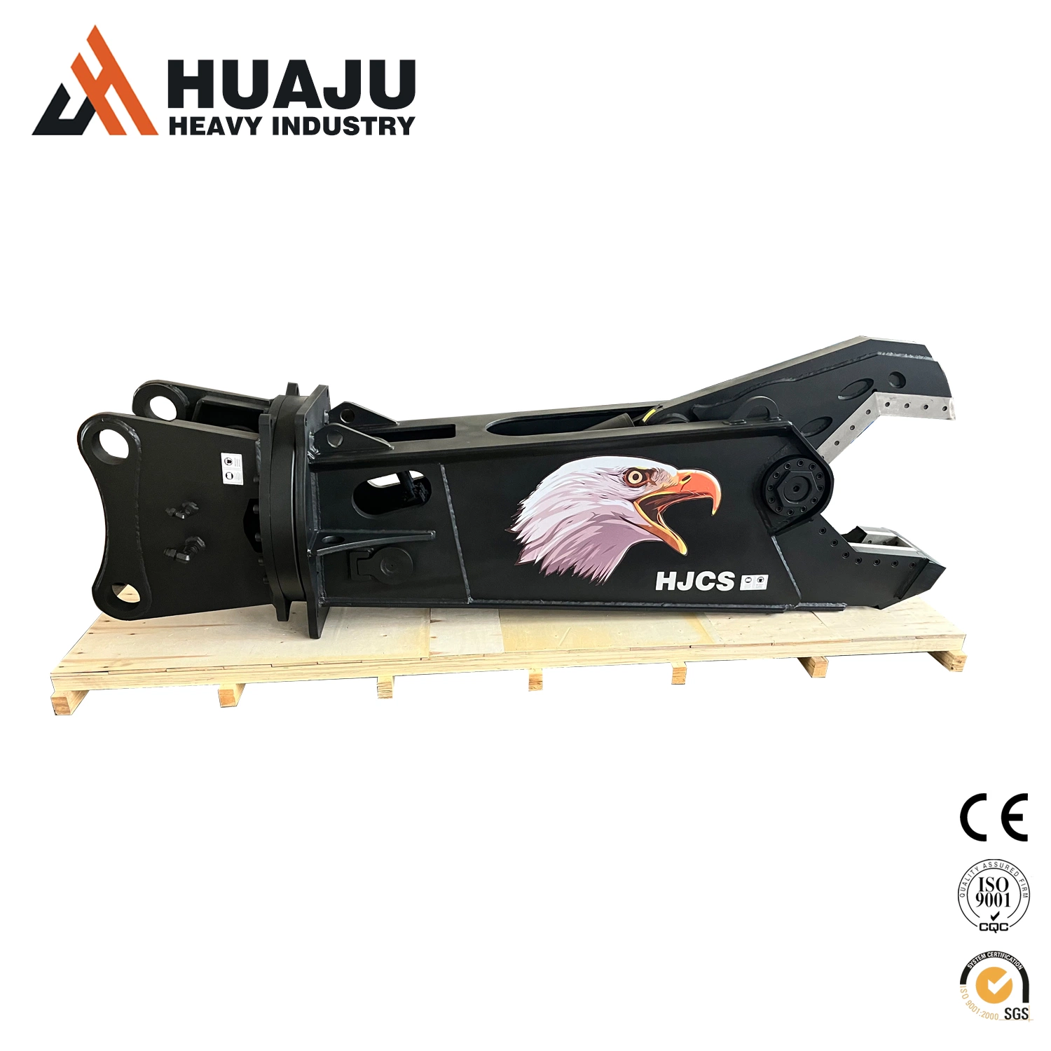 Huaju Excavator Shear Customized Excavator Metal Shear Cutter Excavator Dismantling Shear Scrap Cutter Shear Metal Scrap Steel Excavator Hydraulic Eagle Shears