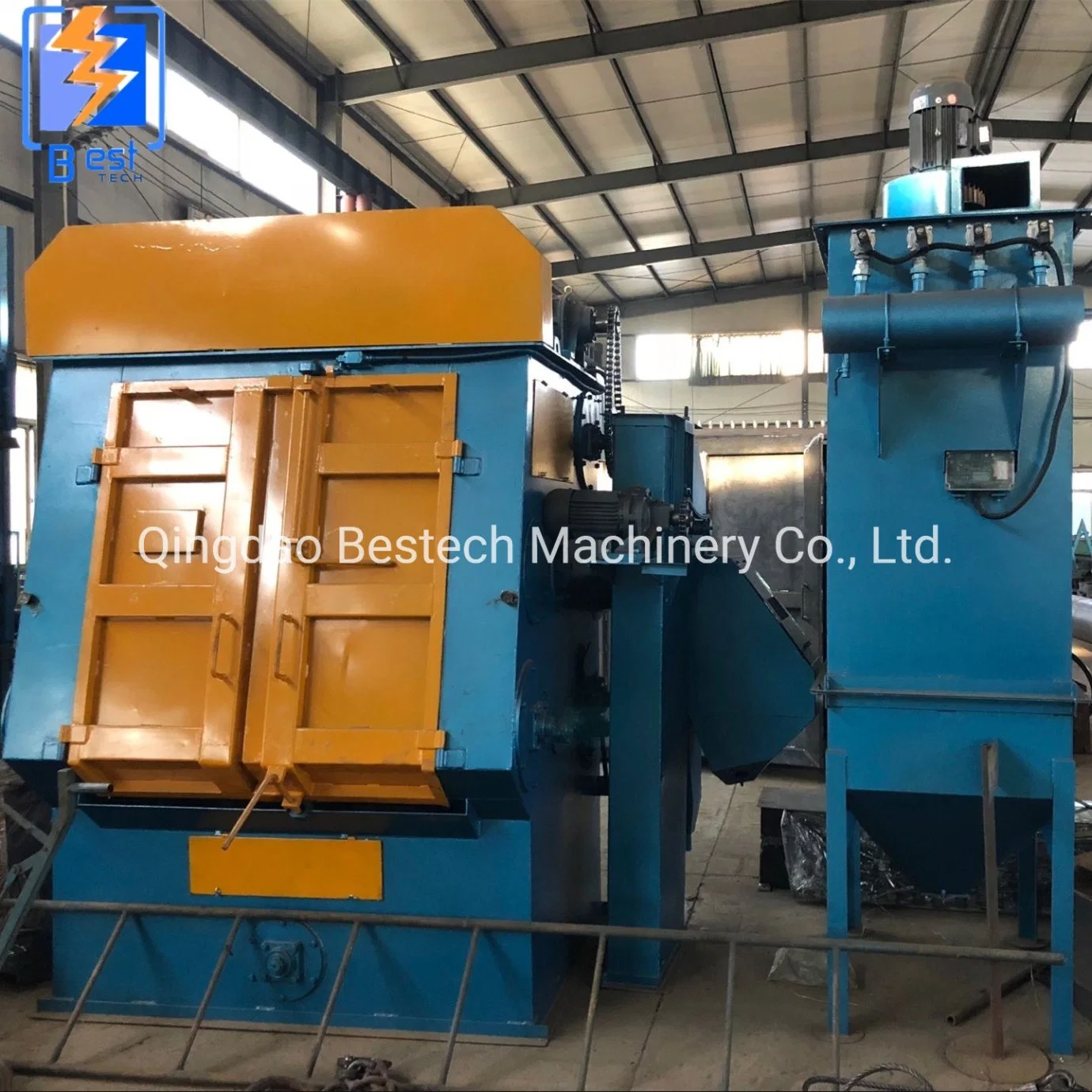 Q32 Series Tumble Belt Type Sand Shot Blasting Machine